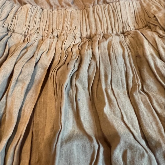 Urban Research Doors ochre layered dress size 105cm - Picture 8 of 10